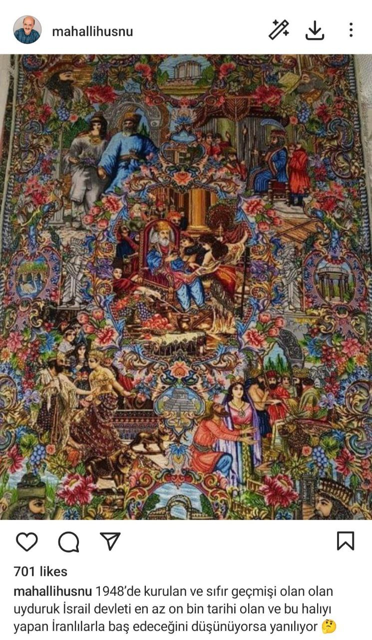 واکنش معنادار تحلیلگر ترکیهای ازنبوغ ایرانی مقابل هیاهوی اسرائیل