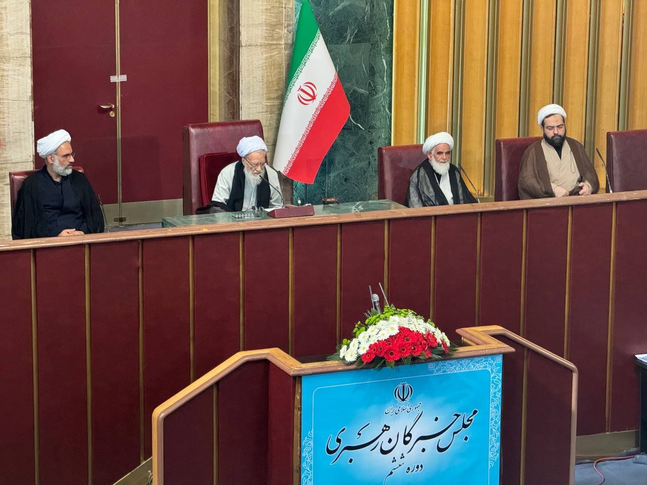 افتتاحیه ششمین دوره مجلس خبرگان رهبری آغاز شد
