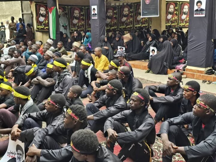 عزاداری مردم نیجریه برای رئیسجمهور شهید ایران+ فیلم و عکس