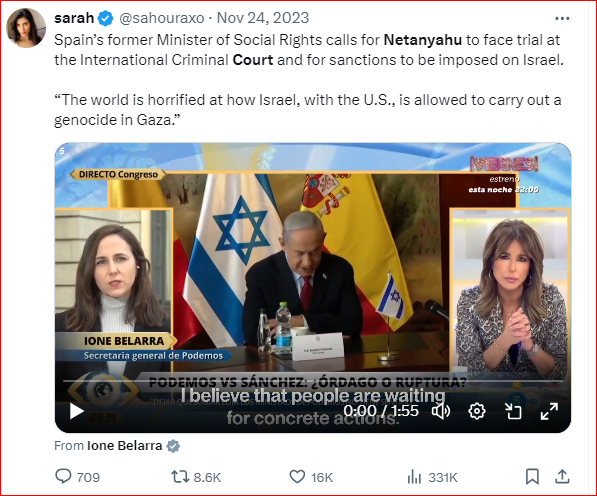 لحظهشماری کاربران خارجی «ایکس» برای دستگیری نتانیاهو