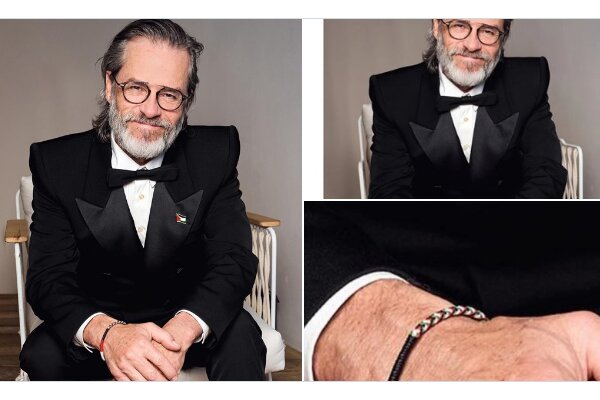 پرچم فلسطین روی سینه گای پیرس بازگشت/ آبروریزی رسانهای