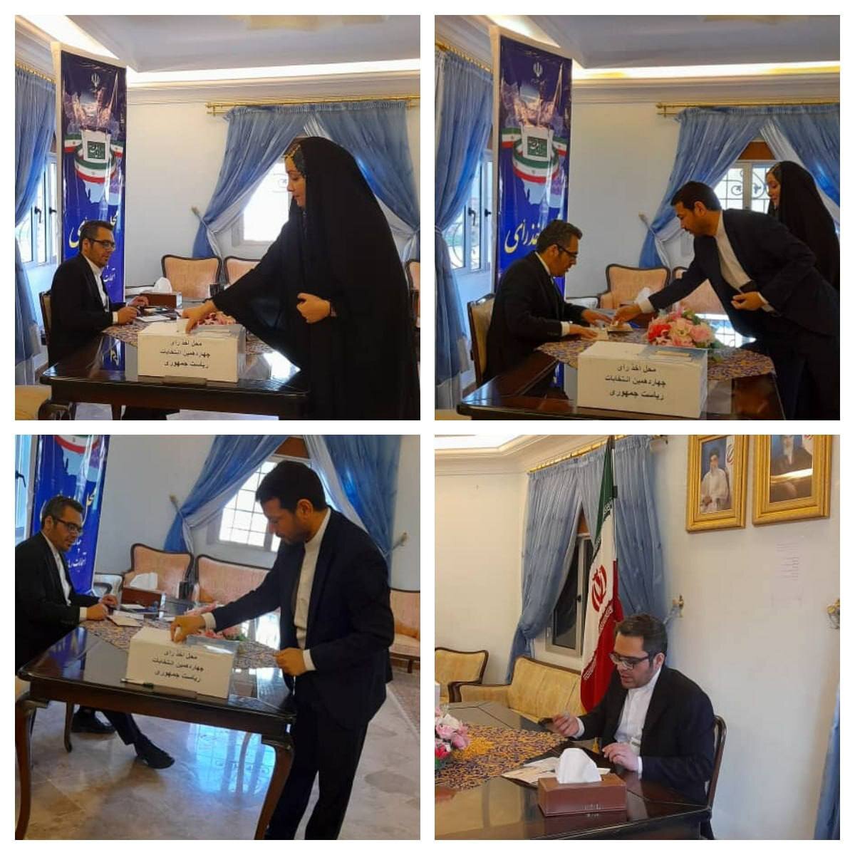 حضور هموطنان پای صندوق رای در موریتانی + عکس