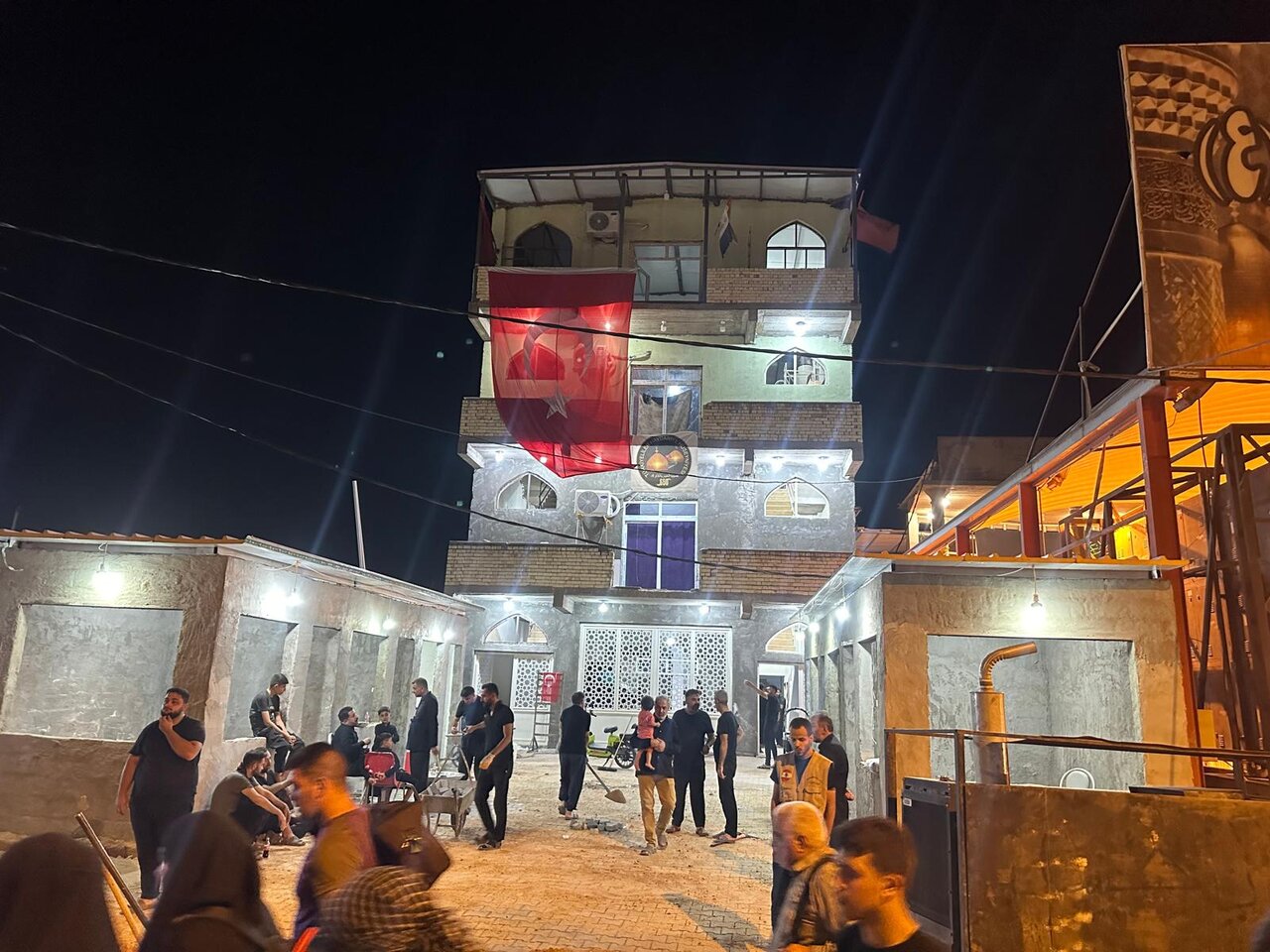 موکبهای مردمی ترکیه در پیادهروی اربعین+ فیلم