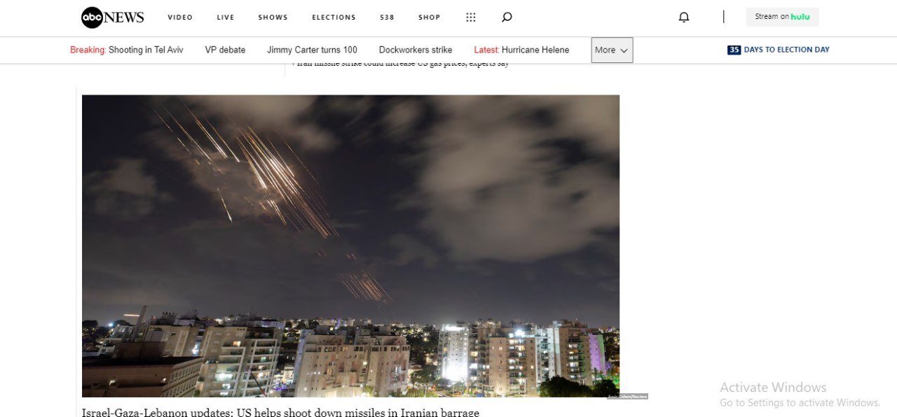 واکنش گسترده رسانههای جهان به حملات موشکی ایران به اراضی اشغالی