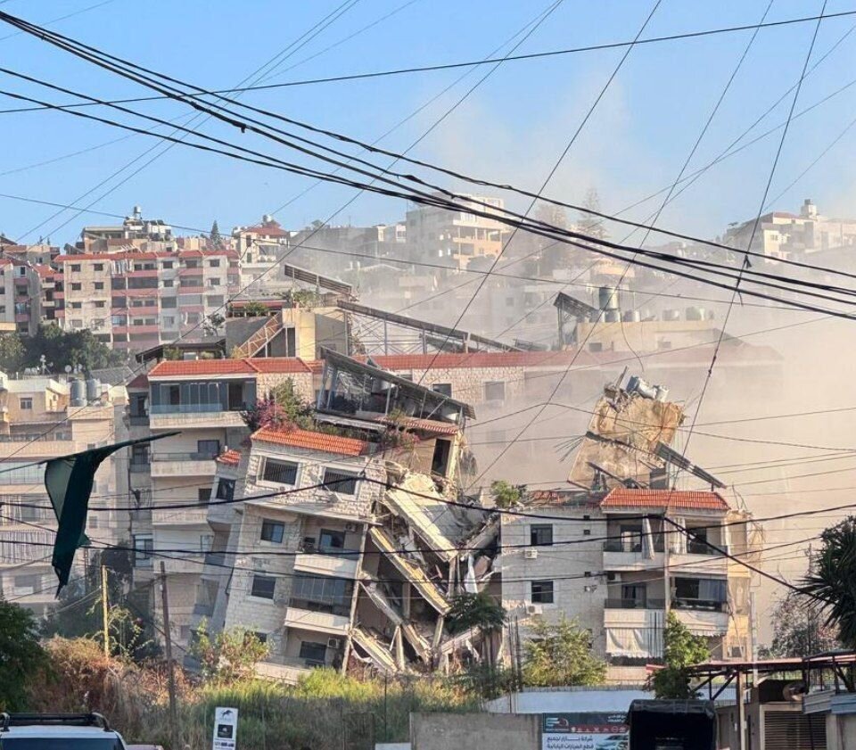 حمله مجدد رژیم صهیونیستی به ضاحیه جنوبی بیروت+تصاویر