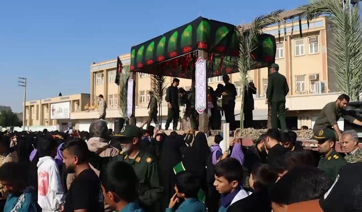 استقبال از شهید گمنام در خورموج استقبال از شهید گمنام در خورموج
