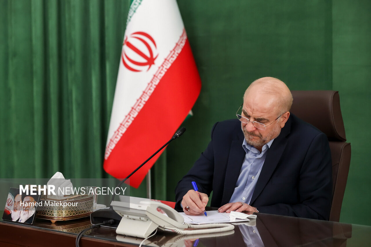 قالیباف: بدون هیچ بهانهای باید به تعهداتی که داده شده عمل شود قالیباف: بدون هیچ بهانهای باید به تعهداتی که داده شده عمل شود