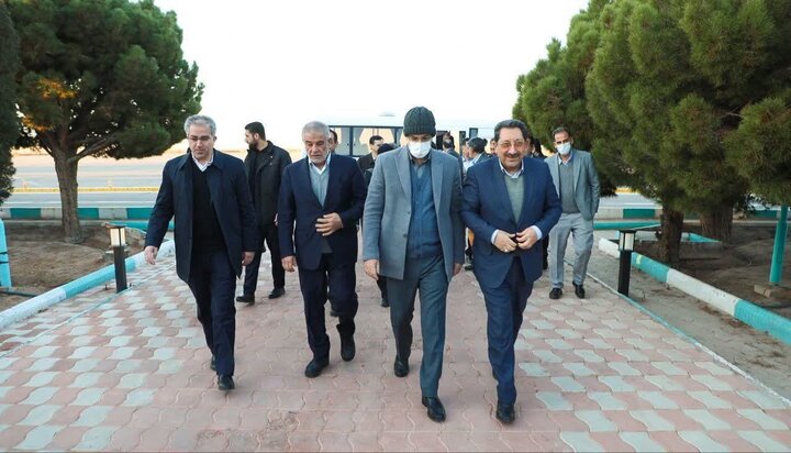 وزیر صمت وارد استان یزد شد وزیر صمت وارد استان یزد شد