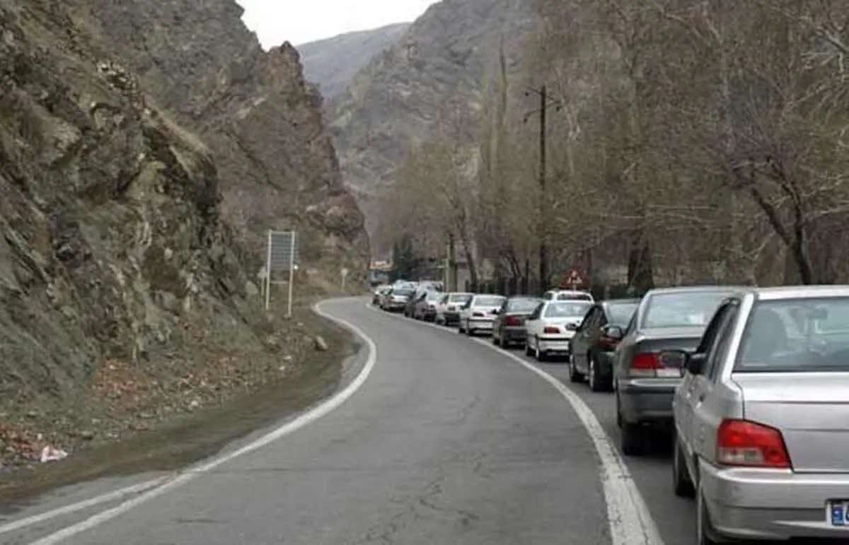 ترافیک سنگین در جادههای شمال کشور ترافیک سنگین در جادههای شمال کشور
