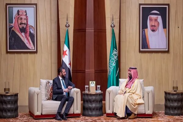 رایزنی بن سلمان با الجولانی+ فیلم رایزنی بن سلمان با الجولانی+ فیلم