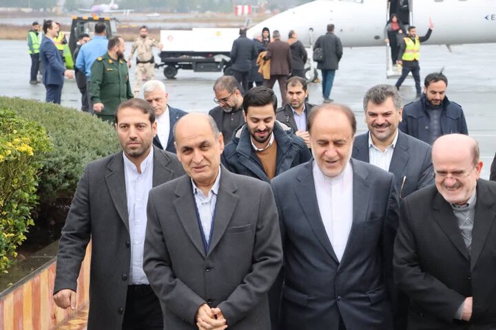 نایب رئیس مجلس شورای اسلامی وارد گیلان شد نایب رئیس مجلس شورای اسلامی وارد گیلان شد