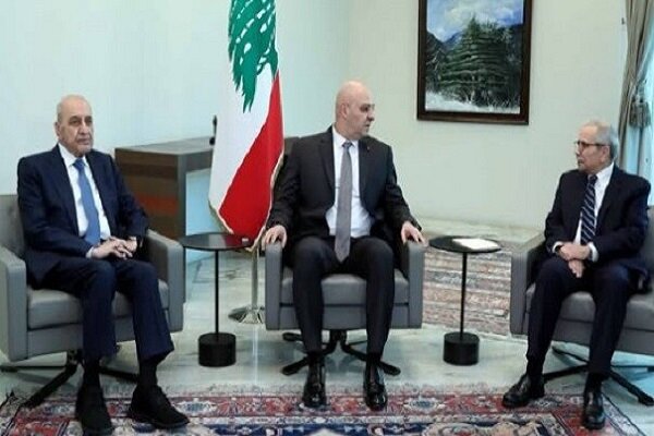 نشست سه جانبه رئیسجمهور، نخستوزیر و رئیس مجلس لبنان نشست سه جانبه رئیسجمهور، نخستوزیر و رئیس مجلس لبنان