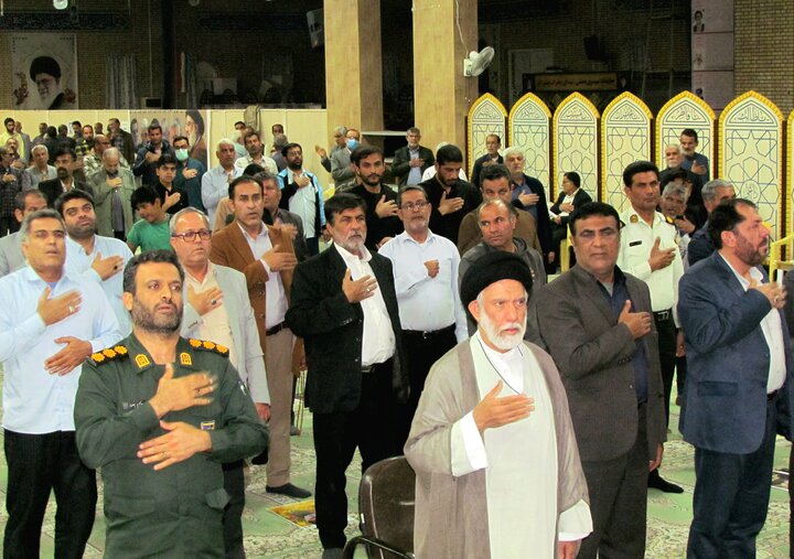 بزرگداشت شهدای مقاومت در بندر دیر بزرگداشت شهدای مقاومت در بندر دیر