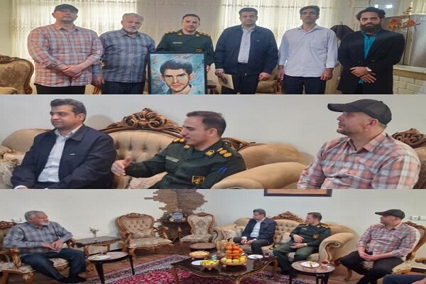 خانواده شهید «حجت اله یخچالی» تجلیل شد خانواده شهید «حجت اله یخچالی» تجلیل شد