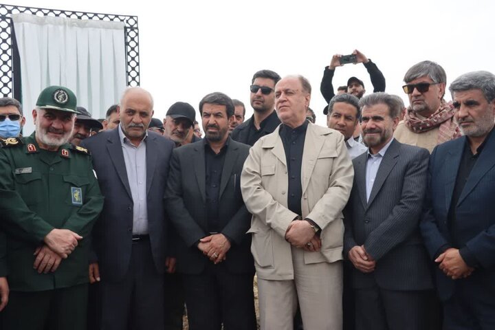 همدان و کرمانشاه در کنار هم؛ افتتاح پروژه یادمان شهدای قراویز همدان و کرمانشاه در کنار هم؛ افتتاح پروژه یادمان شهدای قراویز