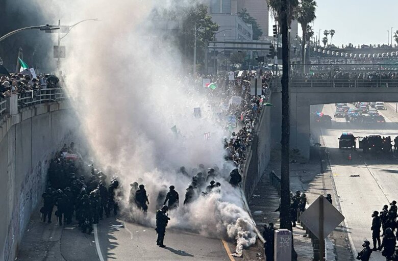 المحتجون بين الصديق والعدو؛ لماذا أصبح معيار ترامب مزدوجًا؟