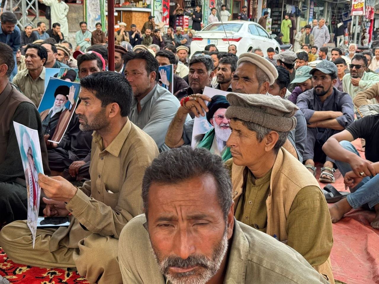 Celebration of Iran's victory in northernmost Pakistan
