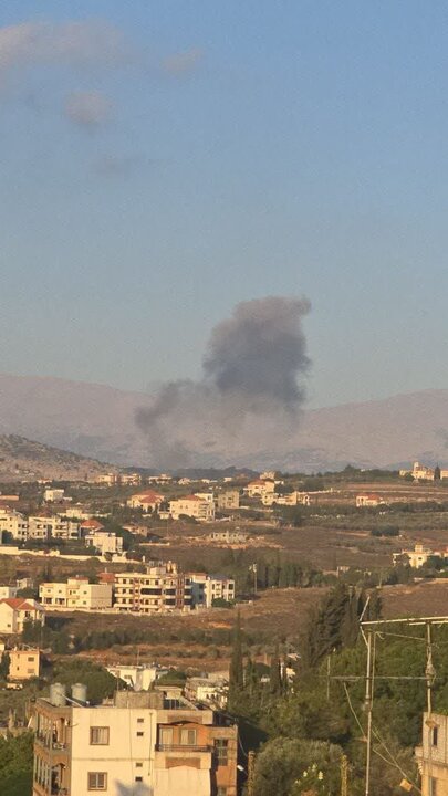 موجة جديدة من الغارات الجوية للكيان الصهيوني على جنوب لبنان+ صور