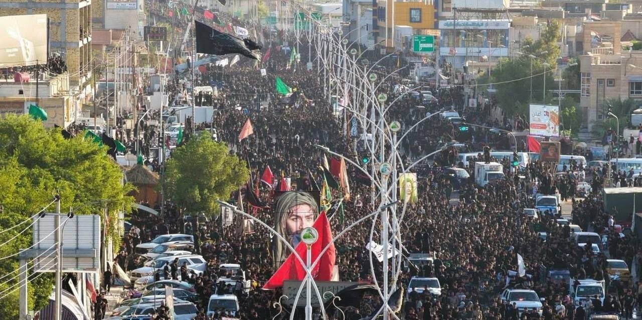 مراسم عاشورائية ضخمة في ذي قار العراق+ صور