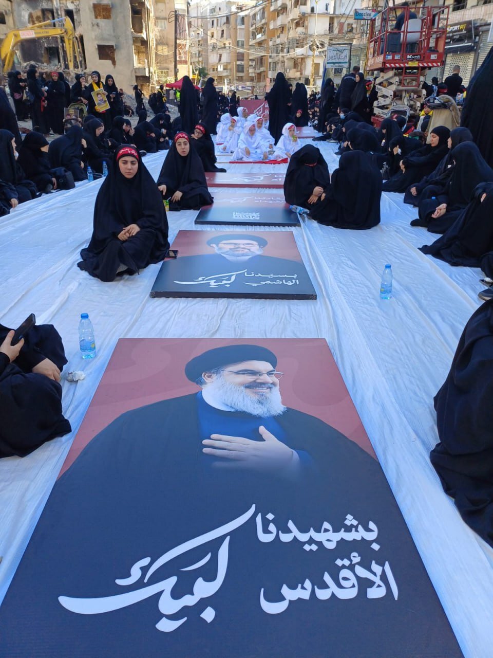 احتفالات عاشوراء الحسيني في ضاحية بيروت الجنوبية+ صور