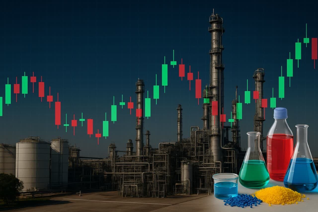 بزرگترین گروه با بازدهی پایینتر از شاخص کل؛بررسی عملکرد سهام شیمیایی بزرگترین گروه با بازدهی پایینتر از شاخص کل؛بررسی عملکرد سهام شیمیایی