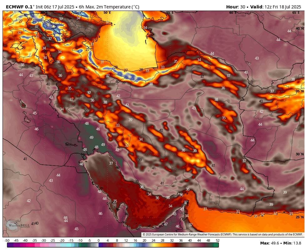رکورد دمای هوا گرم در ایران؛ موج جدید گرما از امروز وارد کشور میشود رکورد دمای هوا گرم در ایران؛ موج جدید گرما از امروز وارد کشور میشود
