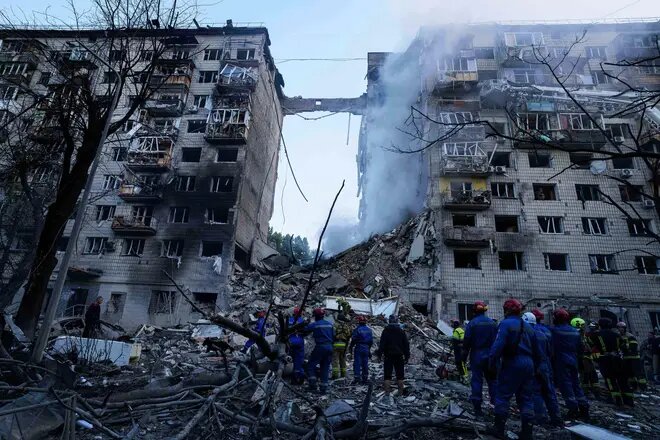 تداوم حملات شبانه روسیه علیه اوکراین؛ کییف دوباره بیخواب شد تداوم حملات شبانه روسیه علیه اوکراین؛ کییف دوباره بیخواب شد