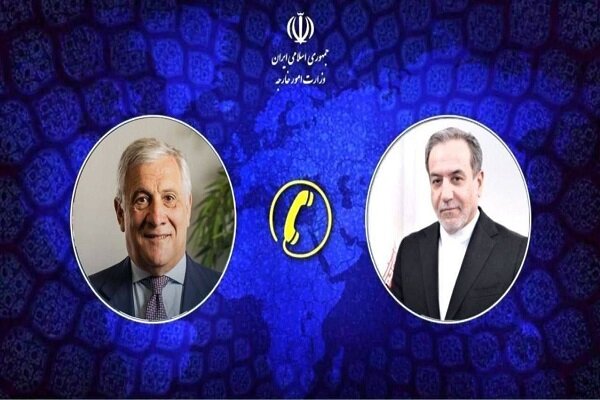 گفت وگوی تلفنی وزرای امور خارجه ایران و ایتالیا گفت وگوی تلفنی وزرای امور خارجه ایران و ایتالیا