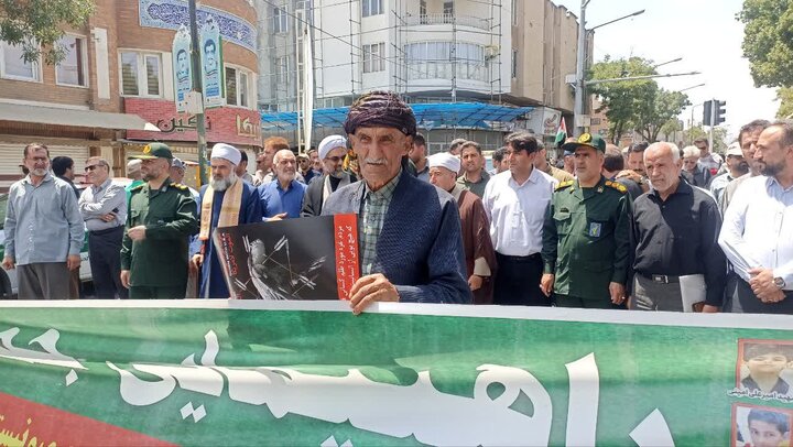 راهپیمایی «جمعه خشم» در سنندج؛ فریاد حمایت از مردم غزه راهپیمایی «جمعه خشم» در سنندج؛ فریاد حمایت از مردم غزه