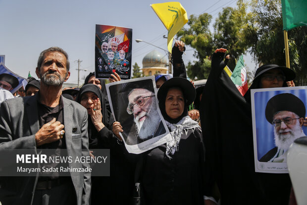 راهپیمایی جمعههای خشم و نصر در استان سمنان راهپیمایی جمعههای خشم و نصر در استان سمنان
