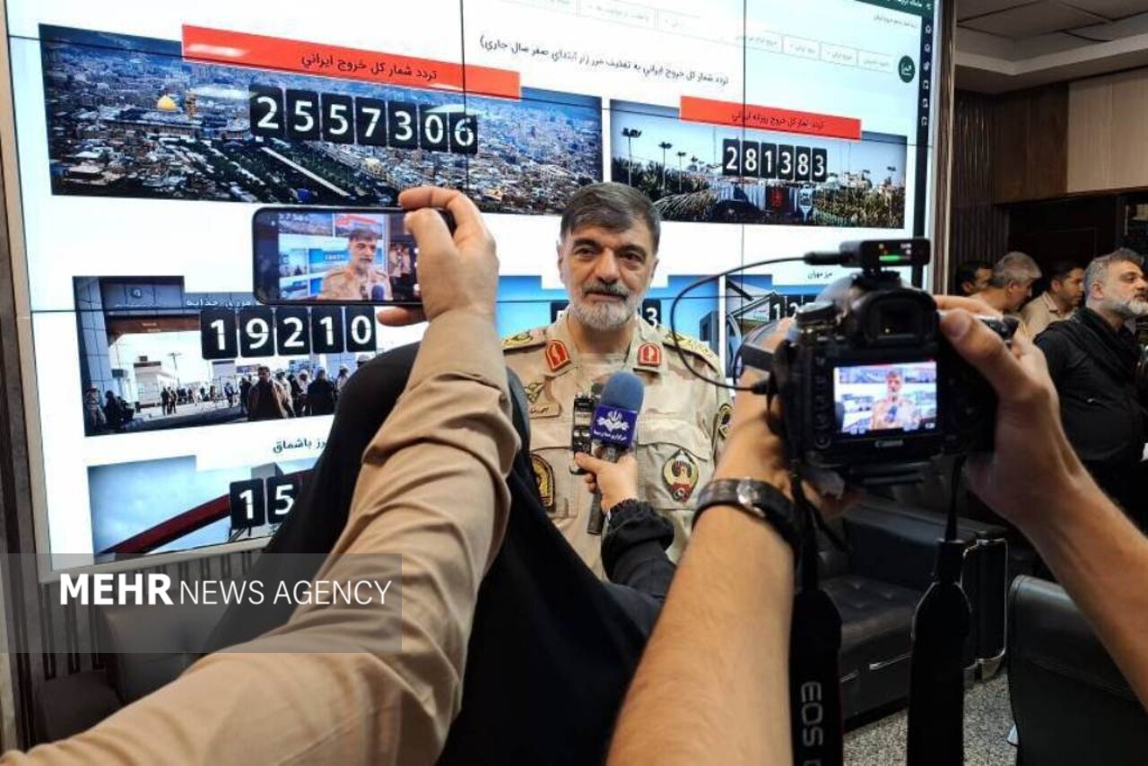 تردد ۳.۳میلیون زائر اربعین از مرزهای کشور؛ بازگشت ۷۵درصد زائران تردد ۳.۳میلیون زائر اربعین از مرزهای کشور؛ بازگشت ۷۵درصد زائران