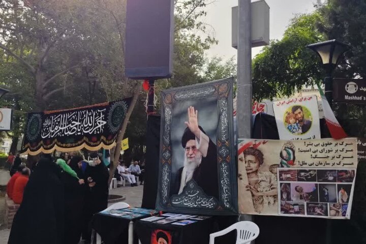 کانون شهید عرفایی؛ سنگر تبیین عفاف و حجاب در پارک ملت مشهد کانون شهید عرفایی؛ سنگر تبیین عفاف و حجاب در پارک ملت مشهد