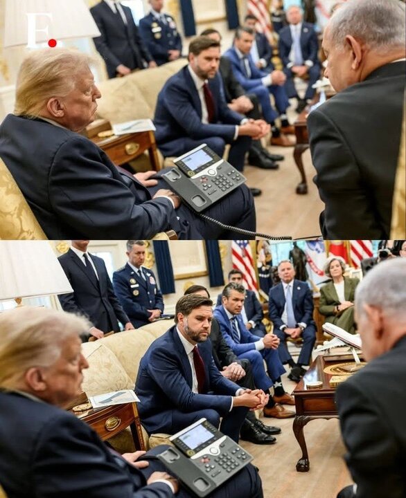 פרטי תמונה; האם נתניהו קרא את ההתנצלות לראש ממשלת קטאר מתוך הטקסט?