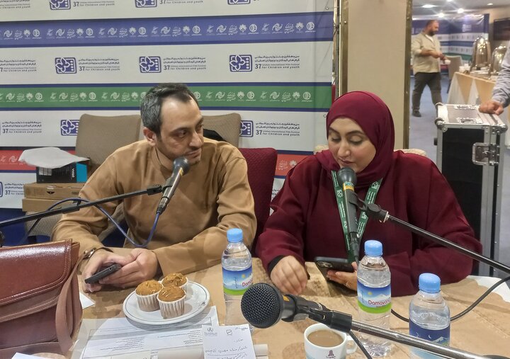 ابراز همدردی داور بینالمللی جشنواره کودک با خانواده شهدای جنگ ۱۲ روزه