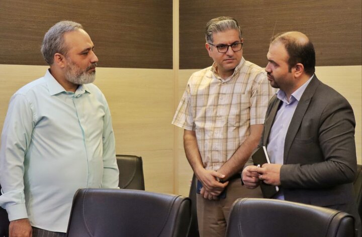 بازدید سید عیسی حسینی مزاری از خبرگزاری مهر+ تصاویر