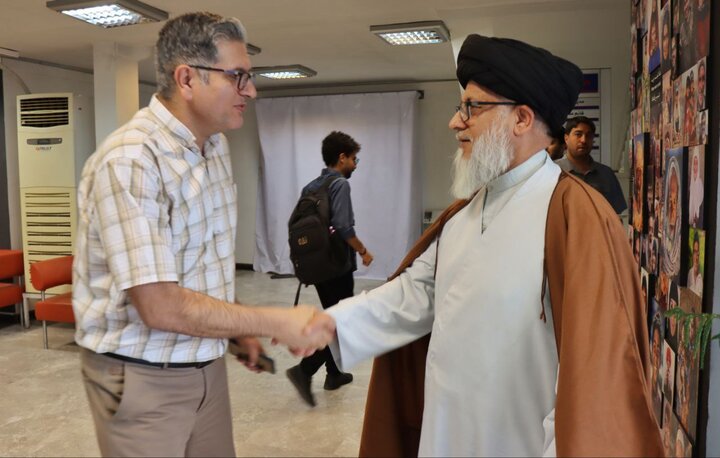 بازدید سید عیسی حسینی مزاری از خبرگزاری مهر+ تصاویر