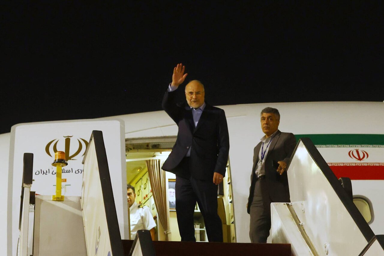 رئیس مجلس، پاکستان را به مقصد تهران ترک کرد رئیس مجلس، پاکستان را به مقصد تهران ترک کرد