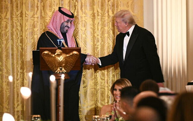 بازارگرمی مجازی دونالد ترامپ برای محمد بن سلمان بازارگرمی مجازی دونالد ترامپ برای محمد بن سلمان
