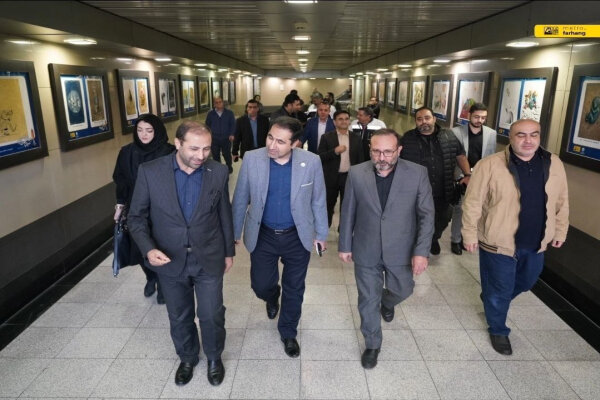 نمایشگاه کاریکاتور«مدیریت مصرف» در تهران افتتاح شد نمایشگاه کاریکاتور«مدیریت مصرف» در تهران افتتاح شد