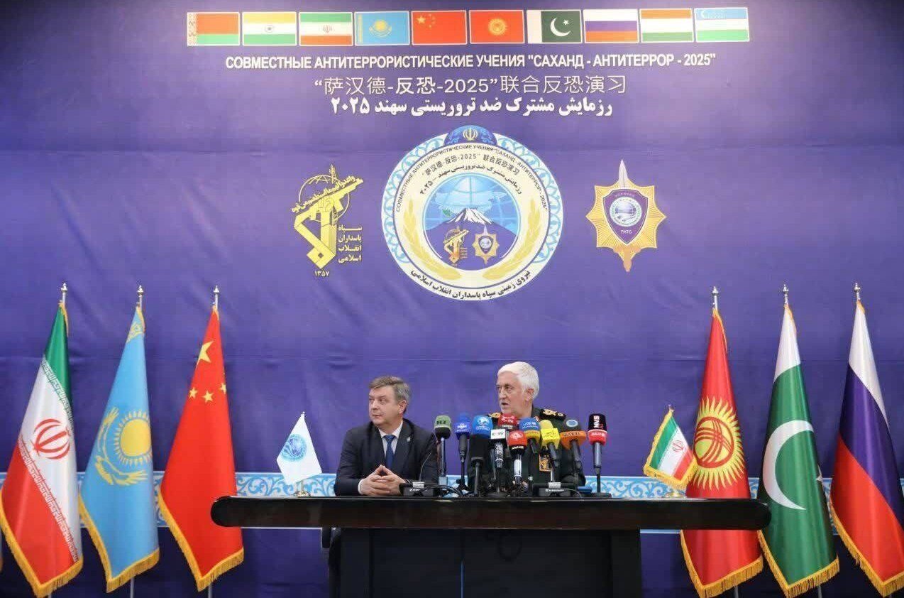 رزمایش ضدتروریسم سهند ۲۰۲۵ با حضور بیش از ۱۰ کشور در ایران رزمایش ضدتروریسم سهند ۲۰۲۵ با حضور بیش از ۱۰ کشور در ایران