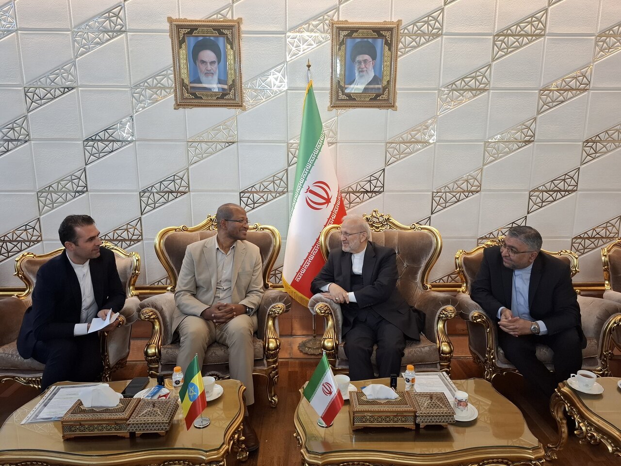 رئیس مجلس اتیوپی وارد تهران شد رئیس مجلس اتیوپی وارد تهران شد