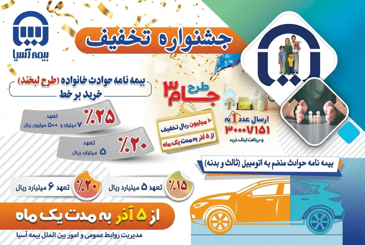 برنامک «یاس»؛ ورود رسمی بیمه آسیا به مرحله تازهای از تحول دیجیتال برنامک «یاس»؛ ورود رسمی بیمه آسیا به مرحله تازهای از تحول دیجیتال
