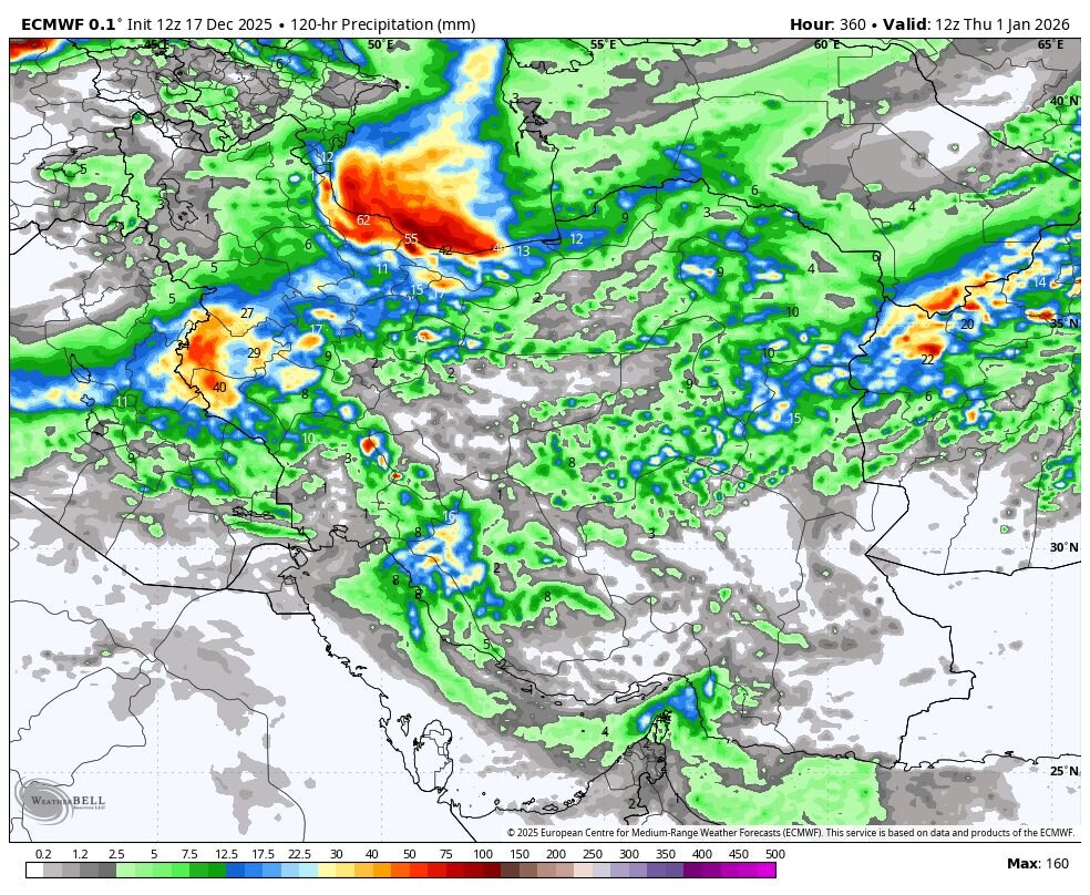 تشدید سامانه بارشی در ۴ استان؛ پایان بارشها در اغلب نقاط کشور از فردا تشدید سامانه بارشی در ۴ استان؛ پایان بارشها در اغلب نقاط کشور از فردا