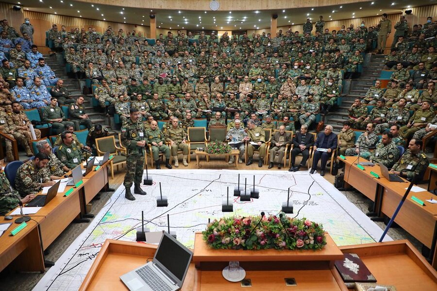 برگزاری رزمایش «روی نقشه» در دافوس ارتش برگزاری رزمایش «روی نقشه» در دافوس ارتش