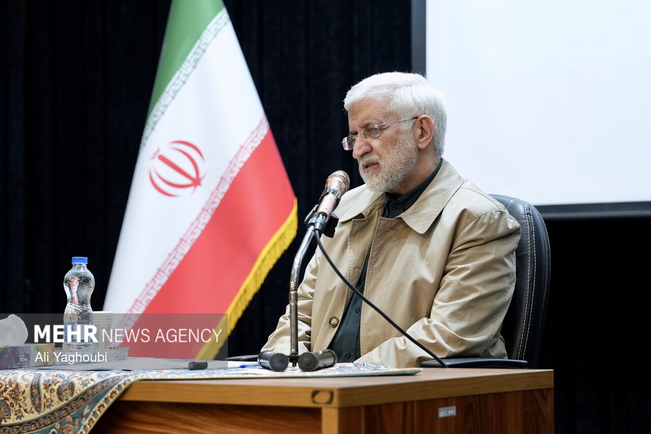 جلیلی: عزاداریهای مردم ایران، بستری برای آفرینش حماسه است جلیلی: عزاداریهای مردم ایران، بستری برای آفرینش حماسه است