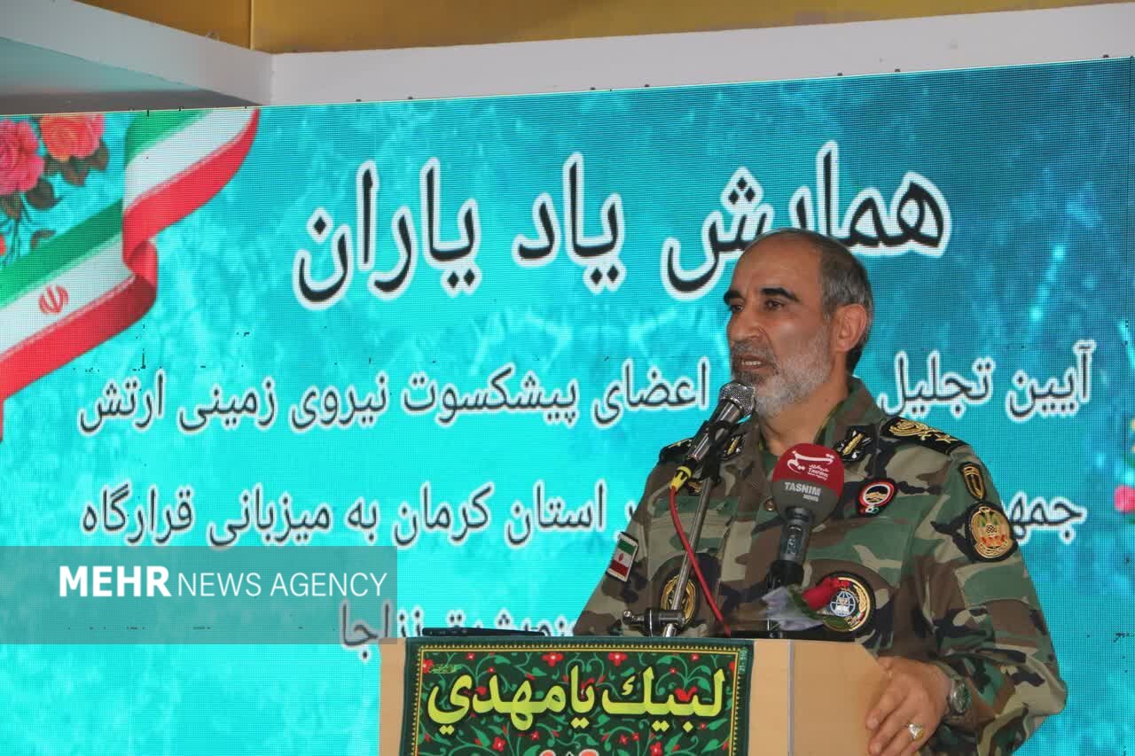 امیر جهانشاهی: نیروهای مسلح آماده دفاع از تمامیت ارضی کشور هستند امیر جهانشاهی: نیروهای مسلح آماده دفاع از تمامیت ارضی کشور هستند