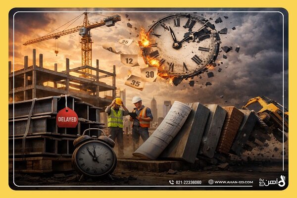چطور تأخیر در تأمین تیرآهن، زمانبندی پروژه را بههم میریزد؟ چطور تأخیر در تأمین تیرآهن، زمانبندی پروژه را بههم میریزد؟