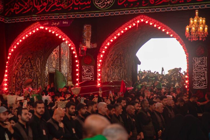 عزاداری سنتی زنان قبیله بنی اسد در کربلا+فیلم