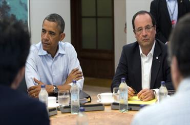«اوباما» و «اولاند» درباره ایران هم نظرند
