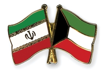 پرچم ایران و کویت